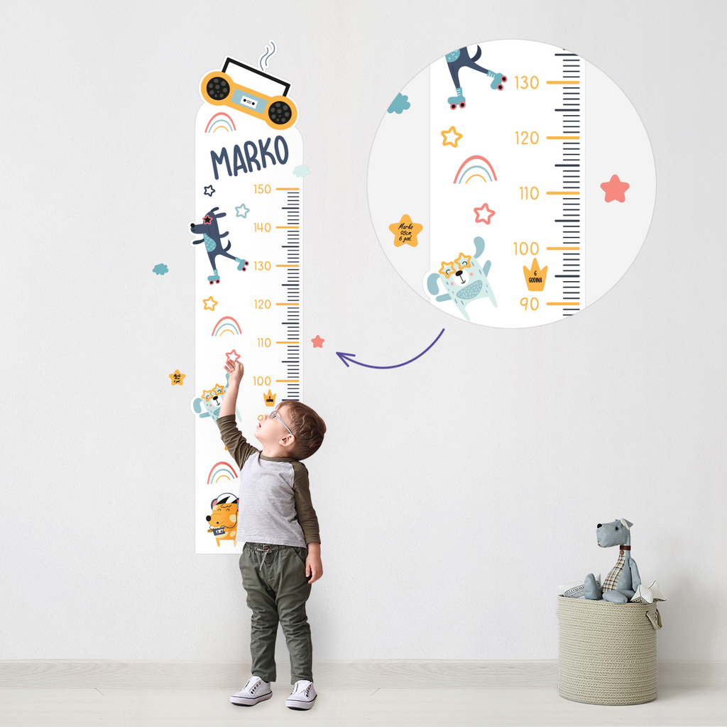 RASTIMETAR Stikea Rastimetar Disko sa personalizacijom